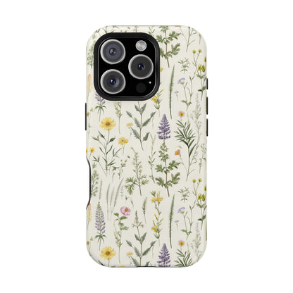 Wildflower Floral MagSafe iPhone Case