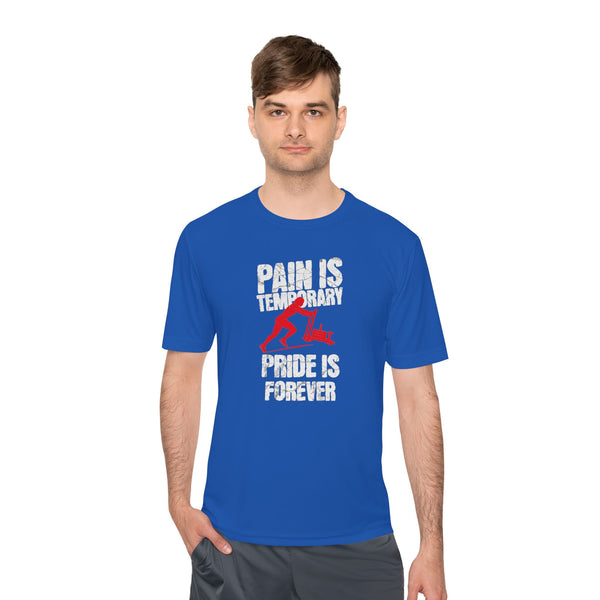 HYROX Inspired Women’s Performance Tee - Pain Is Temporary Pride Is Forever
