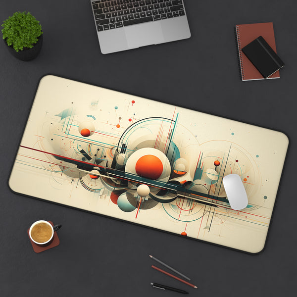 Abstract Space Station - Desk Mat