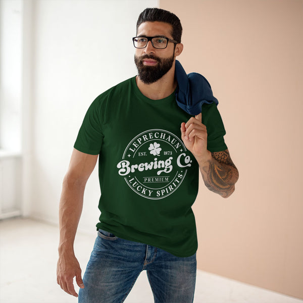 Leprechaun Brewing Mens St Patricks Day TShirt