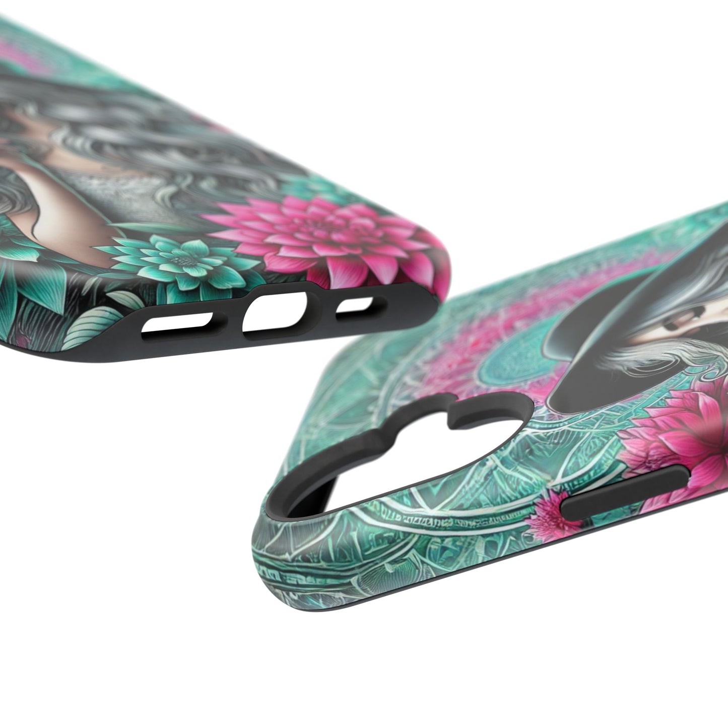 Boho Chic Floral MagSafe iPhone Case