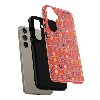 Colorful Summer Icon Patterned Phone Case - iPhone, Pixel, and Samsung Galaxy