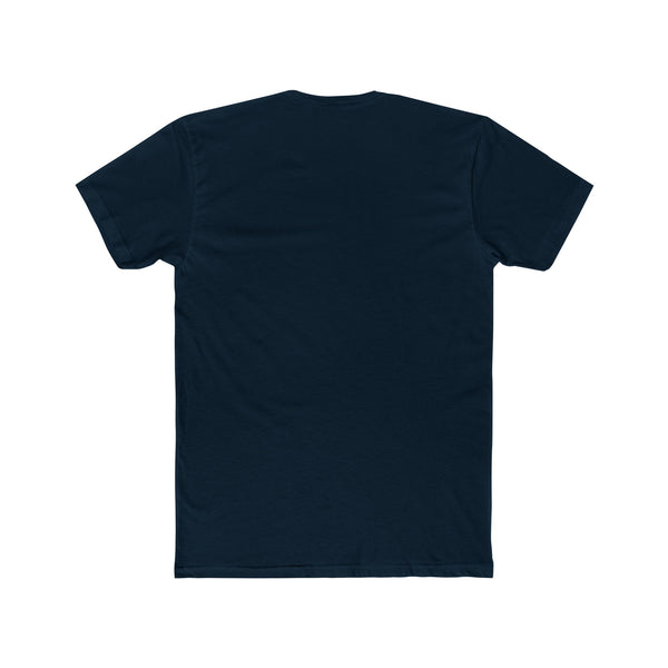 Fishing My Wife Is My Best Catch Midnight Navy Cotton Crew TShirt
