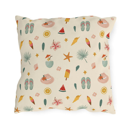 Summer Themed - Outdoor Throw Pillow
