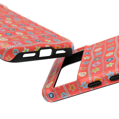 Colorful Summer Icon Patterned Phone Case - iPhone, Pixel, and Samsung Galaxy