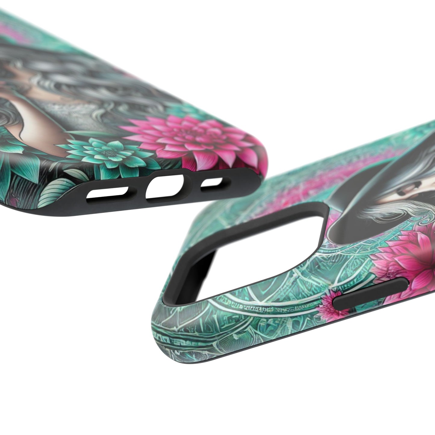 Boho Chic Floral MagSafe iPhone Case