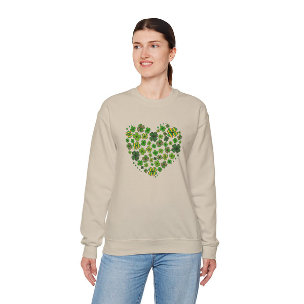 Shamrock Love Unisex Heavy Blend Crewneck Sweatshirt