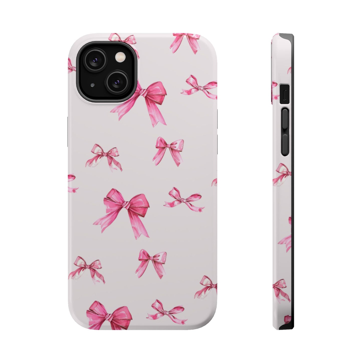 Coquette Pink Bow MagSafe iPhone Case