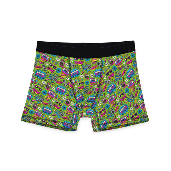 90s Aesthetic Comic Print Underwear