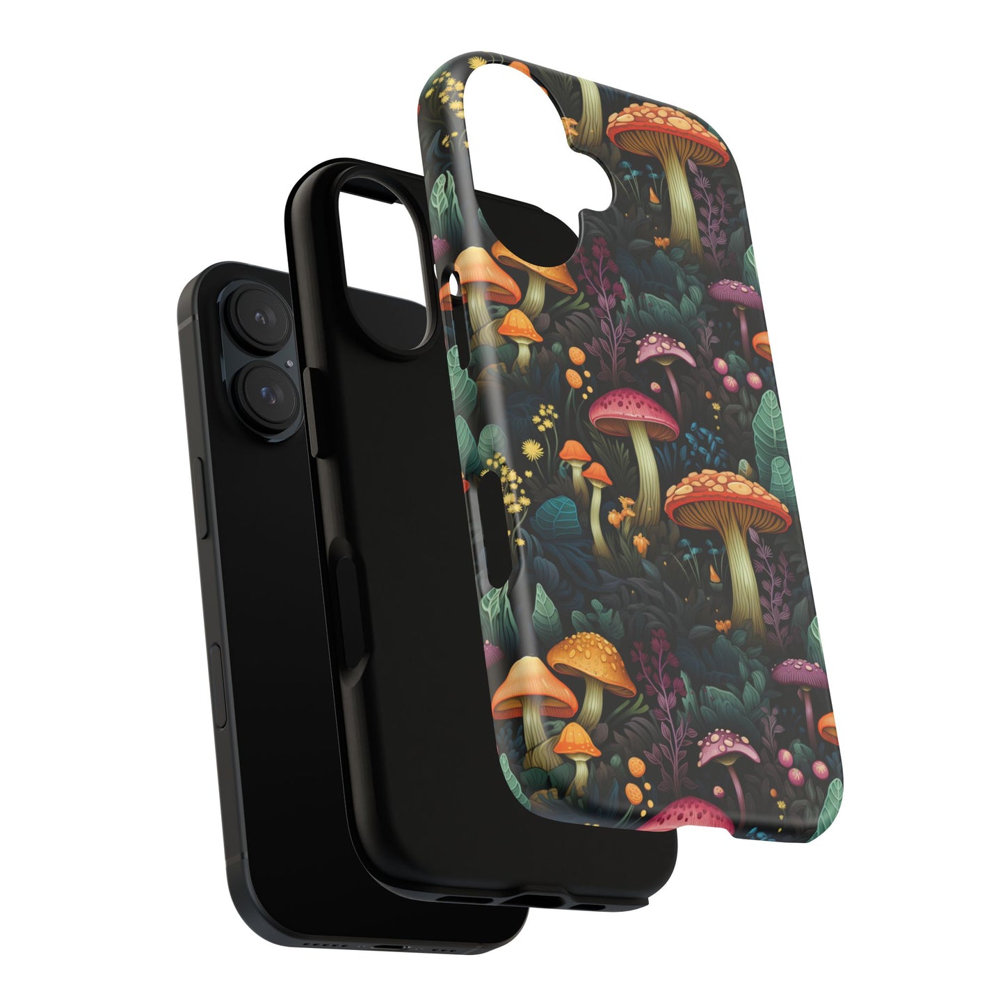Mushroom Forest Colorful Fungi Phone Case