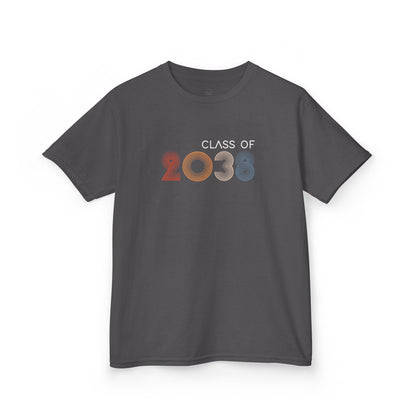 Class of 2038 Kids Tee - Perfect for Graduation, School Events, Birthday Gifts, Youth Wear, Trendy Apparel