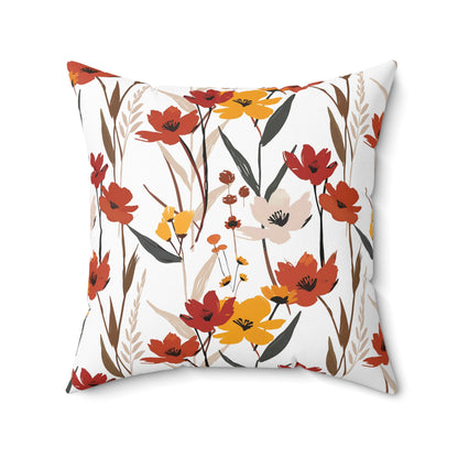 Orange and Red - Indoor Throw Pillow