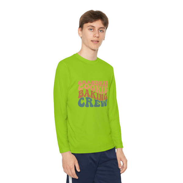 Kids Long Sleeve Grandma Cookie Baking Crew