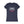 designsXdarren Dog Mother Wine Lover Women's T-Shirt - Bella+Canvas 6004 Slim Fit Dog Mom Graphic Tee - Black Blue Navy