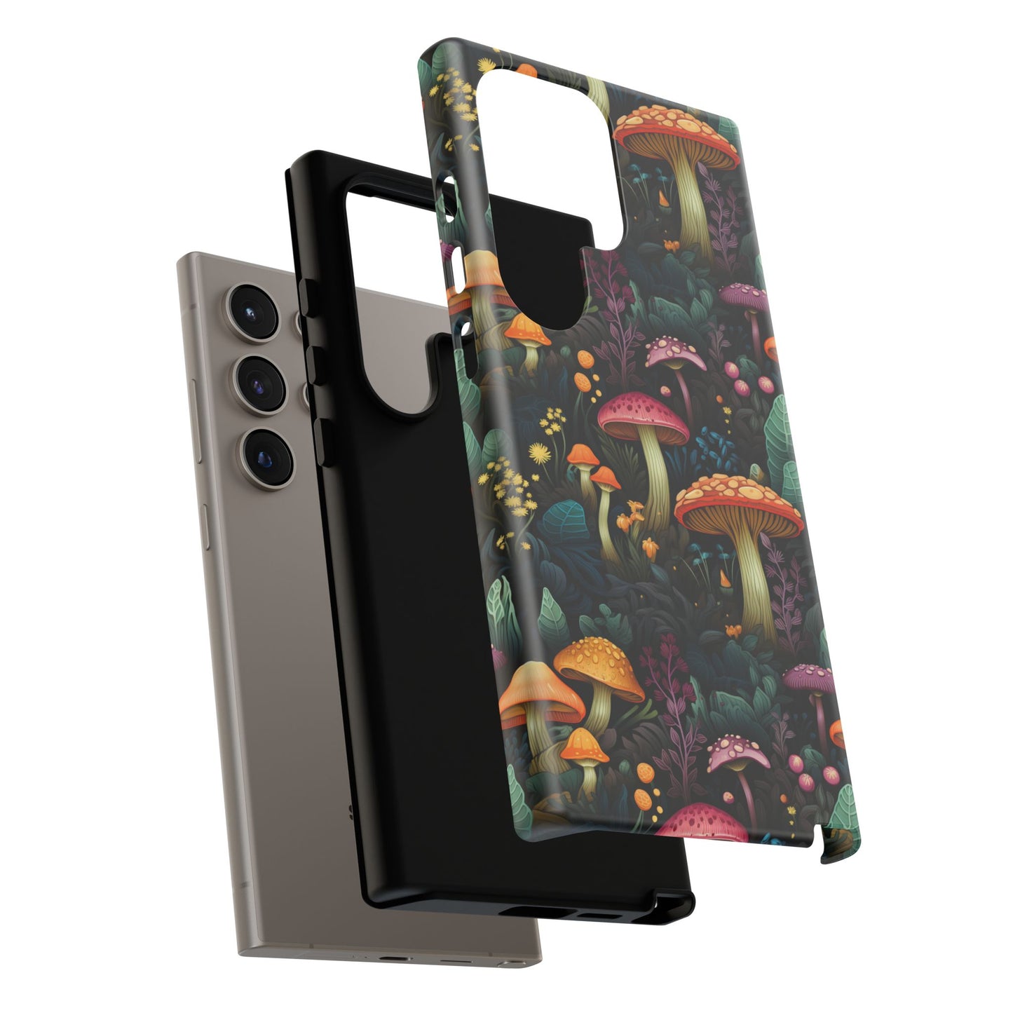 Mushroom Forest Colorful Fungi Phone Case