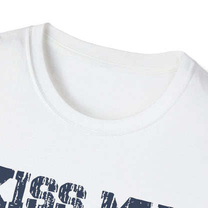 Kiss My Bass Distressed Bass Fishing Tee