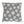 Daisy on Gray - Outdoor Throw Pillow