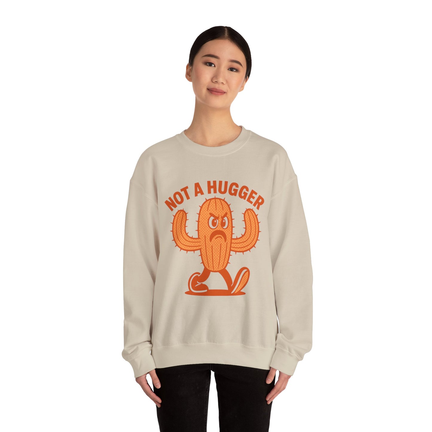 I’m Not A Hugger Crewneck Sweatshirt