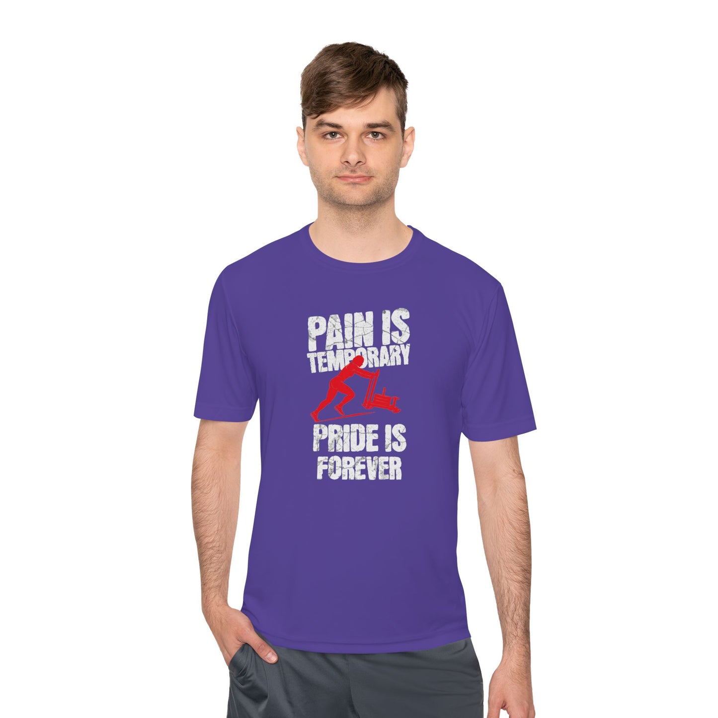 HYROX Inspired Women’s Performance Tee - Pain Is Temporary Pride Is Forever