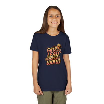 Girls Who Lead Will Change the World - Youth Tee