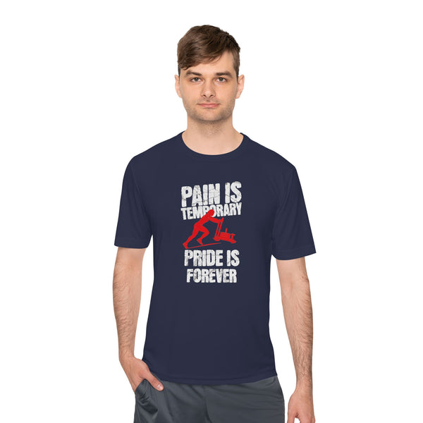 HYROX Inspired Women’s Performance Tee - Pain Is Temporary Pride Is Forever