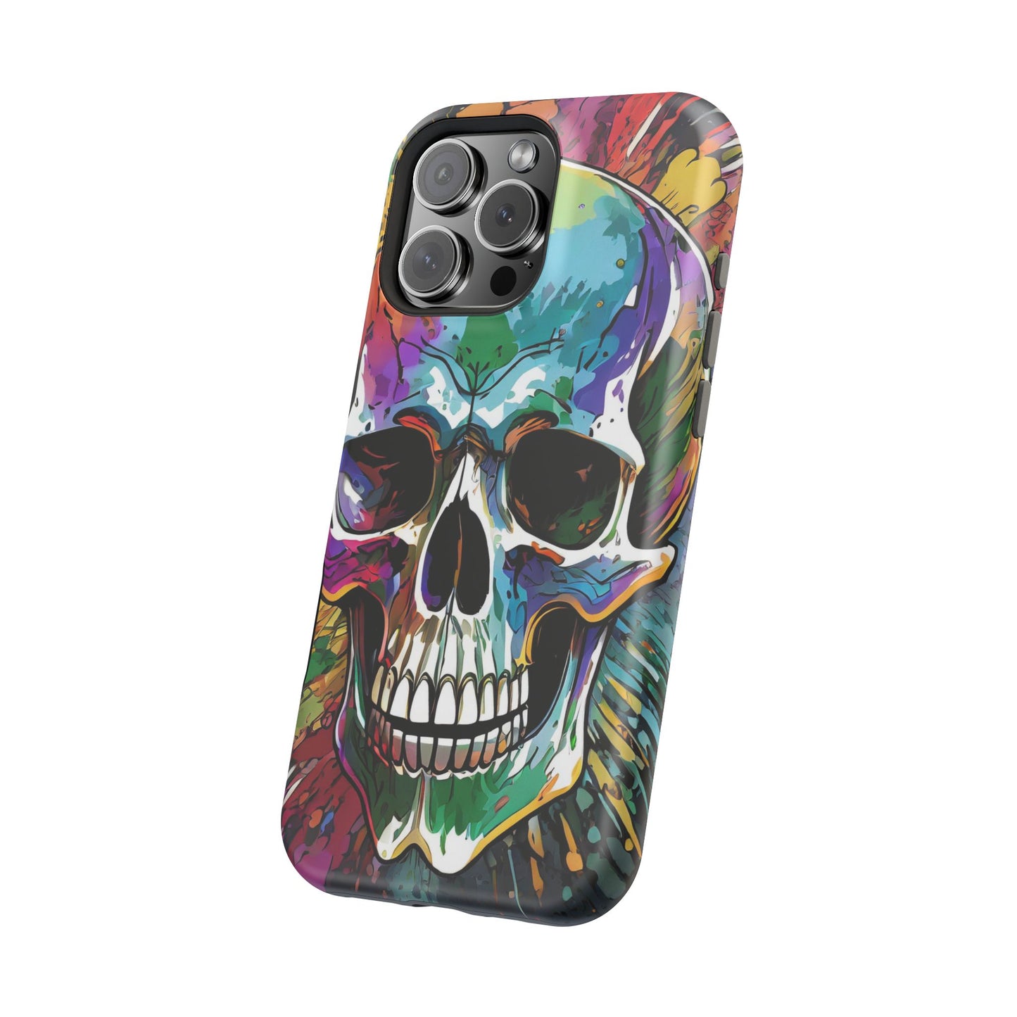 Graffiti Skull - MagSafe iPhone Tough Case