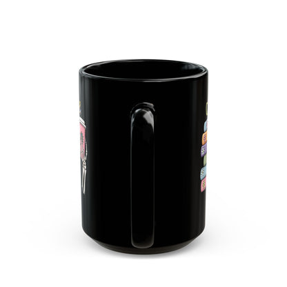 Coffee & Smut Ceramic Black Mug