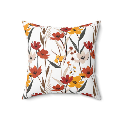 Orange and Red - Indoor Throw Pillow