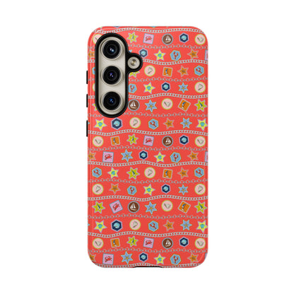Colorful Summer Icon Patterned Phone Case - iPhone, Pixel, and Samsung Galaxy