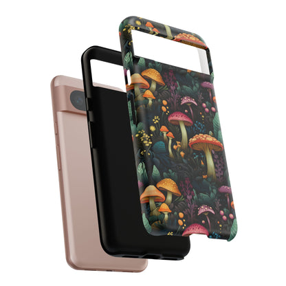 Mushroom Forest Colorful Fungi Phone Case