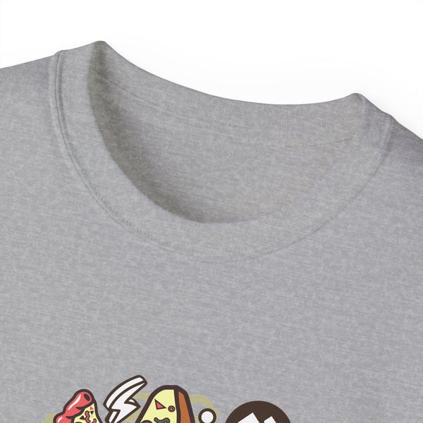 DJ Pizza T-Shirt - Fun & Comfy Unisex Tee for Foodies and Music Lovers