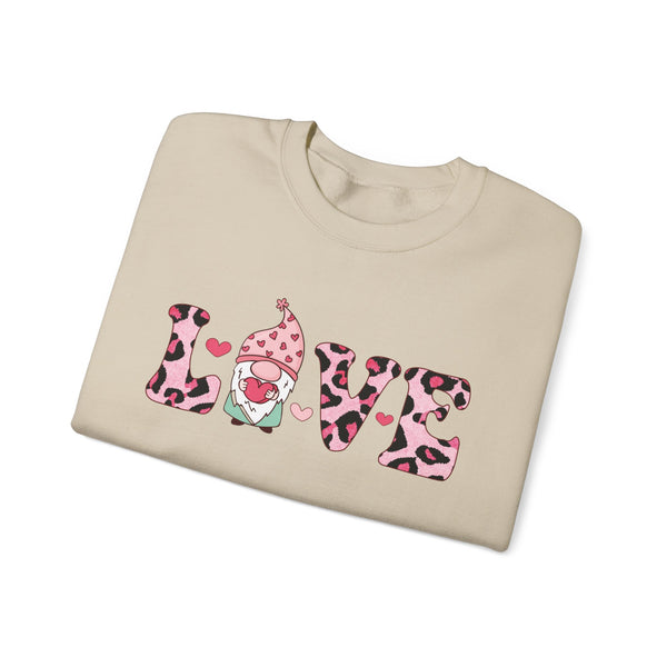 Love Womens Heavy Blend Crewneck Valentines Day Sweatshirt