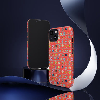 Colorful Summer Icon Patterned Phone Case - iPhone, Pixel, and Samsung Galaxy