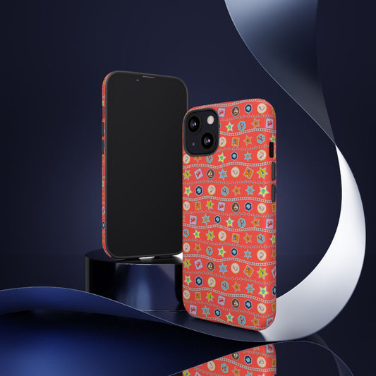 Colorful Summer Icon Patterned Phone Case - iPhone, Pixel, and Samsung Galaxy