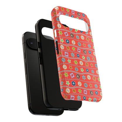 Colorful Summer Icon Patterned Phone Case - iPhone, Pixel, and Samsung Galaxy