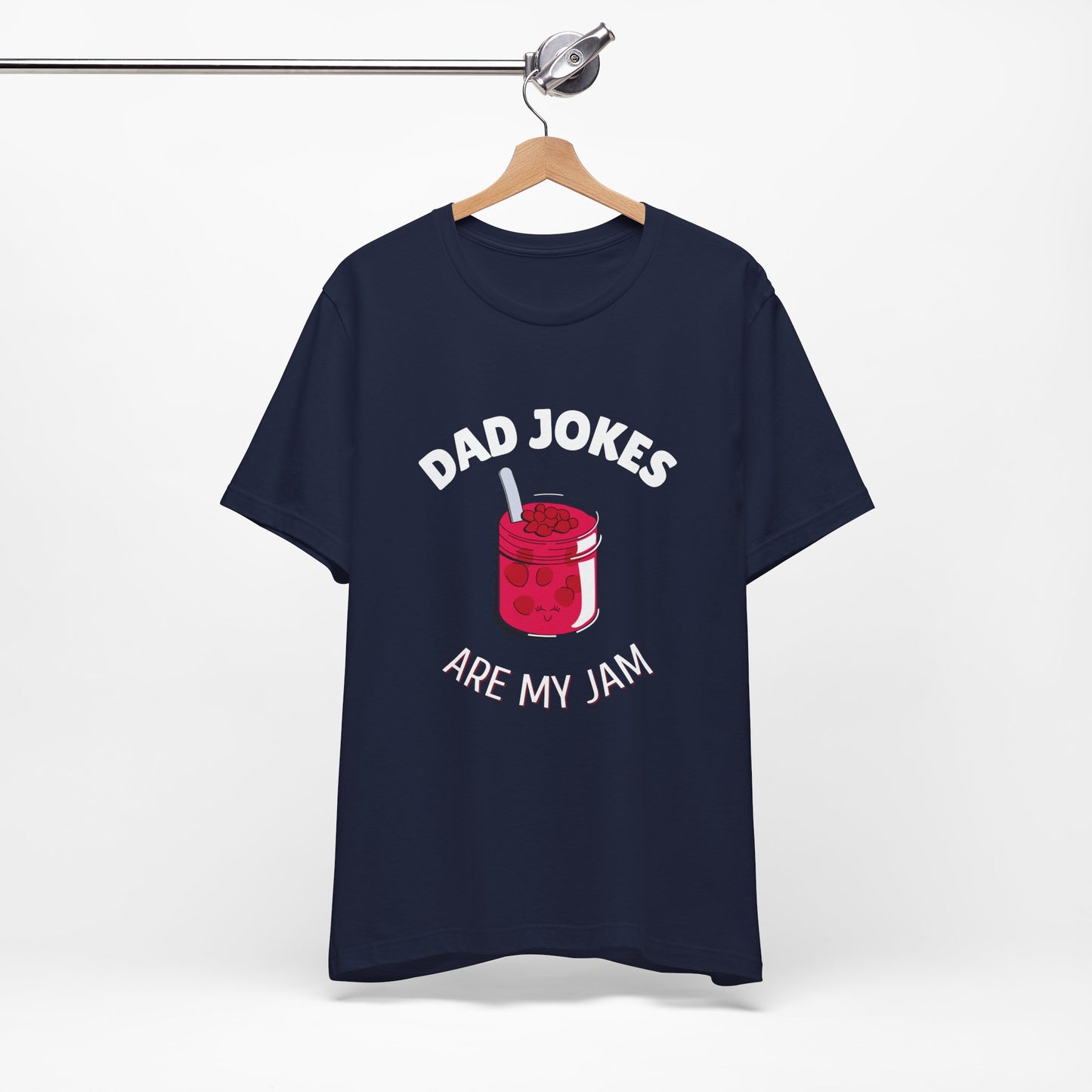 Dad Jokes Are My Jam Shirt Men Funny Dad Joke T-Shirt Gift for Father Graphic Tee