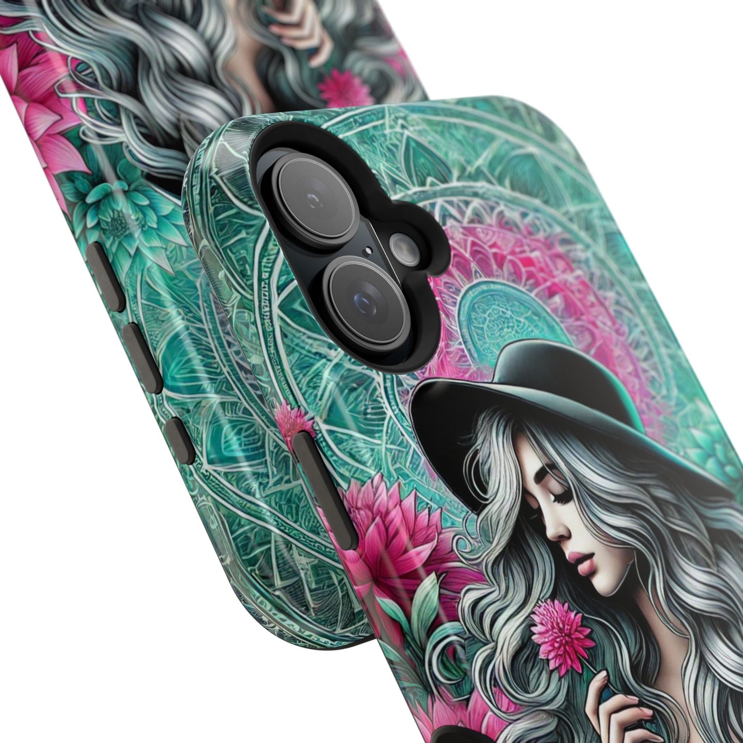 Boho Chic Floral MagSafe iPhone Case