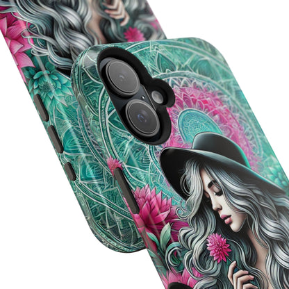 Boho Chic Floral MagSafe iPhone Case