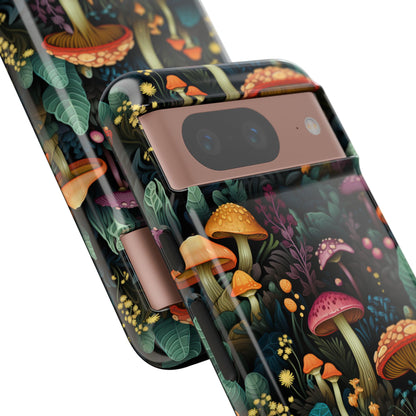 Mushroom Forest Colorful Fungi Phone Case