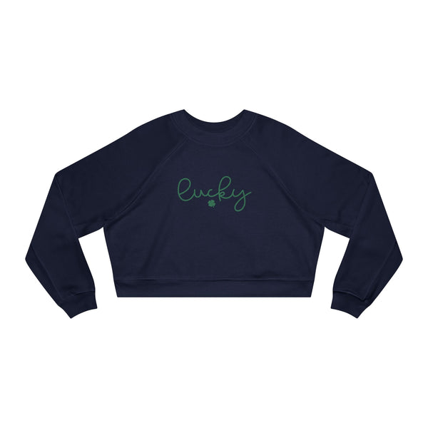 Lucky Women’s Cropped Fleece Pullover