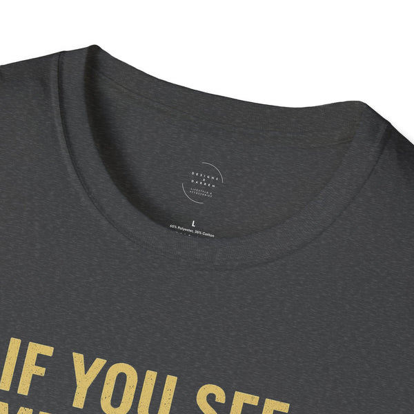 Retro “If You See Me Jogging Call 911” T-Shirt