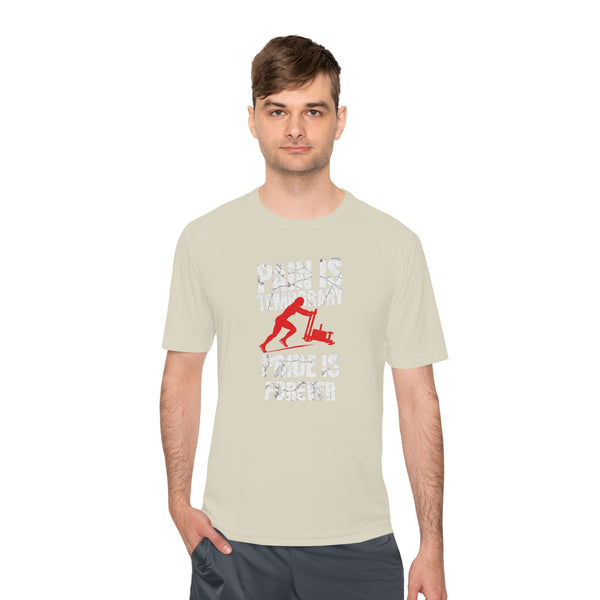 HYROX Inspired Women’s Performance Tee - Pain Is Temporary Pride Is Forever