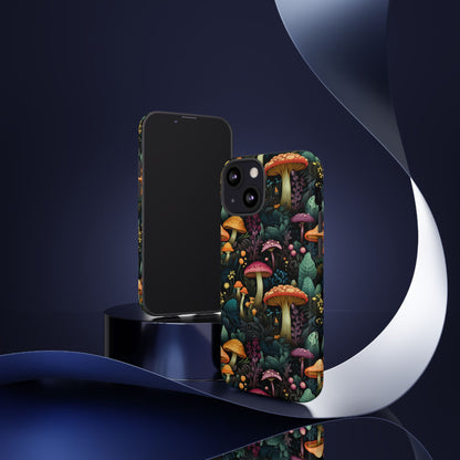 Mushroom Forest Colorful Fungi Phone Case