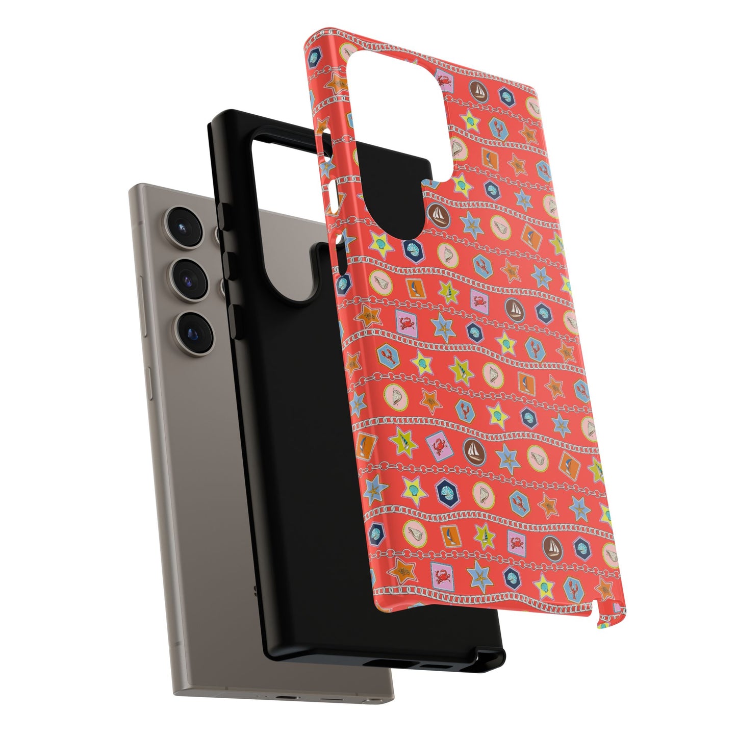 Colorful Summer Icon Patterned Phone Case - iPhone, Pixel, and Samsung Galaxy