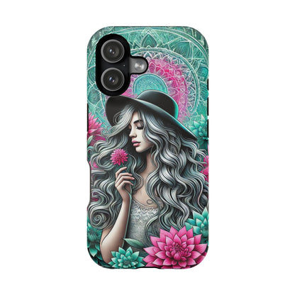 Boho Chic Floral MagSafe iPhone Case