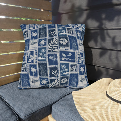 Palm Trees & Pineapples Tropical - Outdoor Pillow