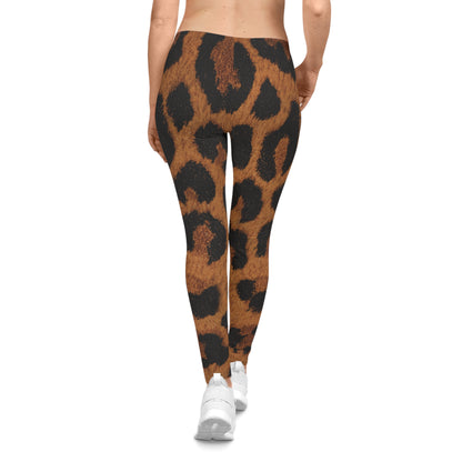 Wild & Free Leopard Print Leggings – Silky Smooth Casual Wear