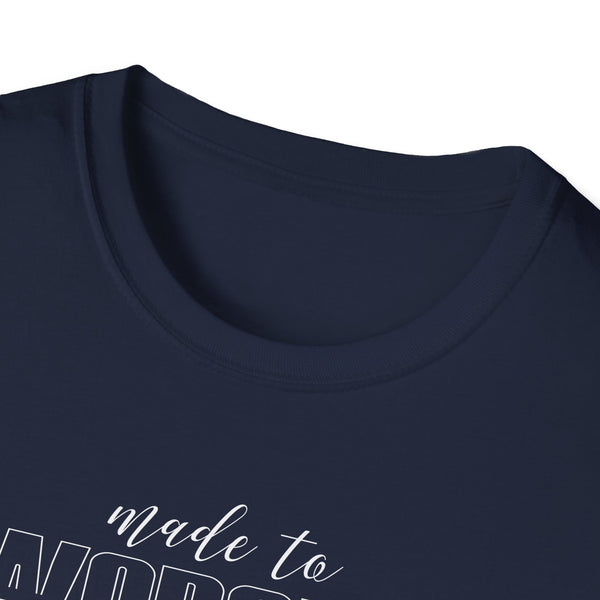 Made to Worship TShirt Unisex Softstyle T-Shirt Christian TShirt