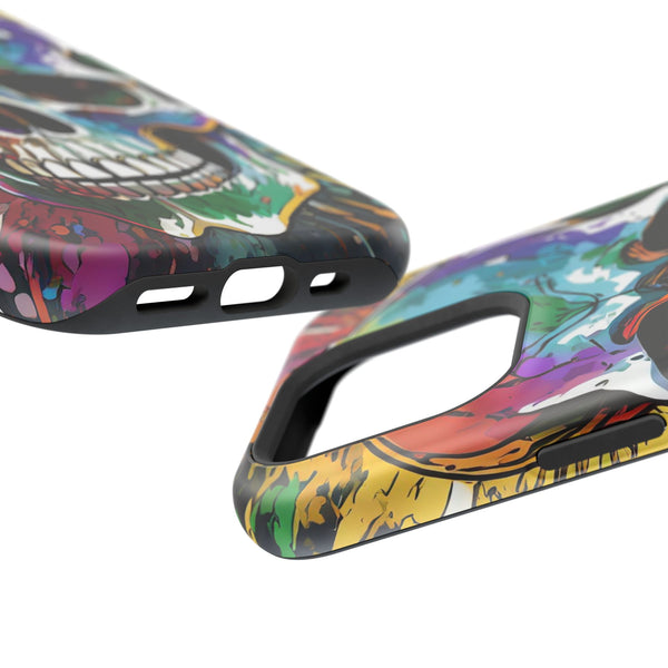 Graffiti Skull - MagSafe iPhone Tough Case