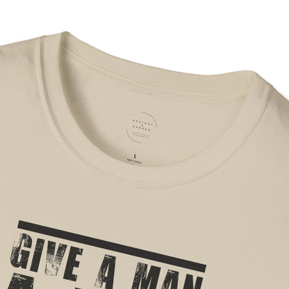 Give a Man a Fish - Unisex Softstyle T-Shirt